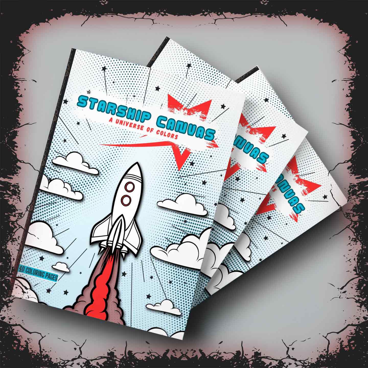 Starship Canvas – A Universe of Colors detail image